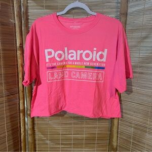 Women’s Size Large Crop Top Polaroid
